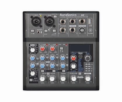 AuraSonics K4 компактный микшерный пульт в Снежногорске