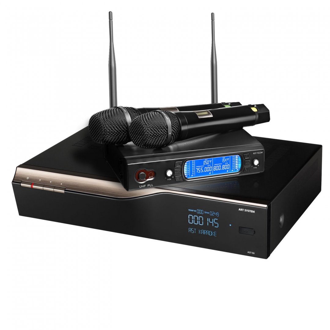 караоке-комплект AST-50 c микрофонами в Снежногорске