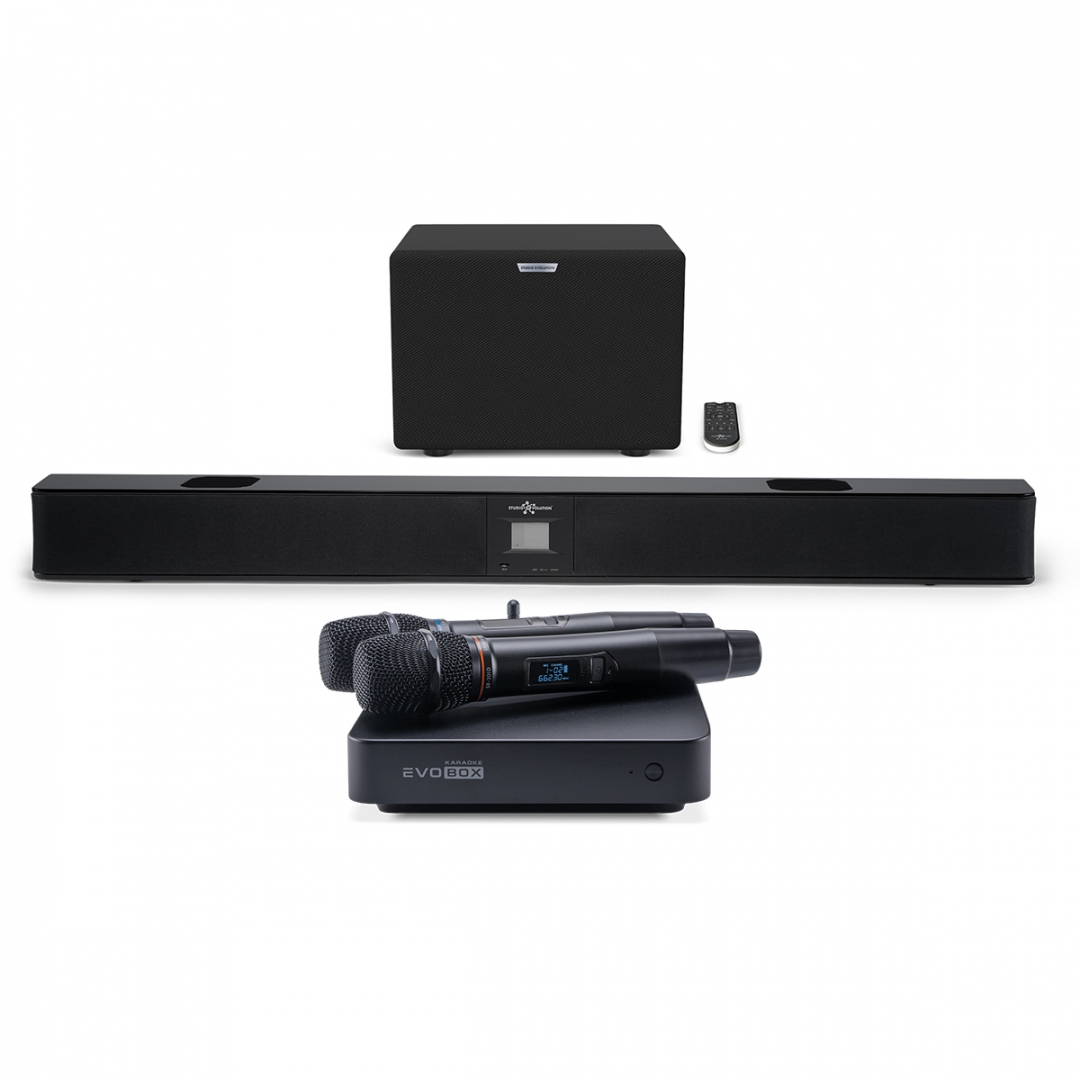 караоке-комплект EVOBOX Plus + EvoSound Bar (саундбар с караоке) в Снежногорске