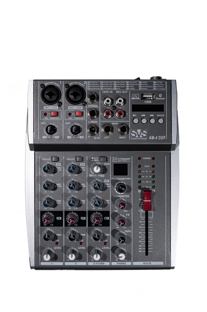 SVS Audiotechnik mixers AM-4 DSP Аналоговый микшерный пульт, 4-канала в Снежногорске